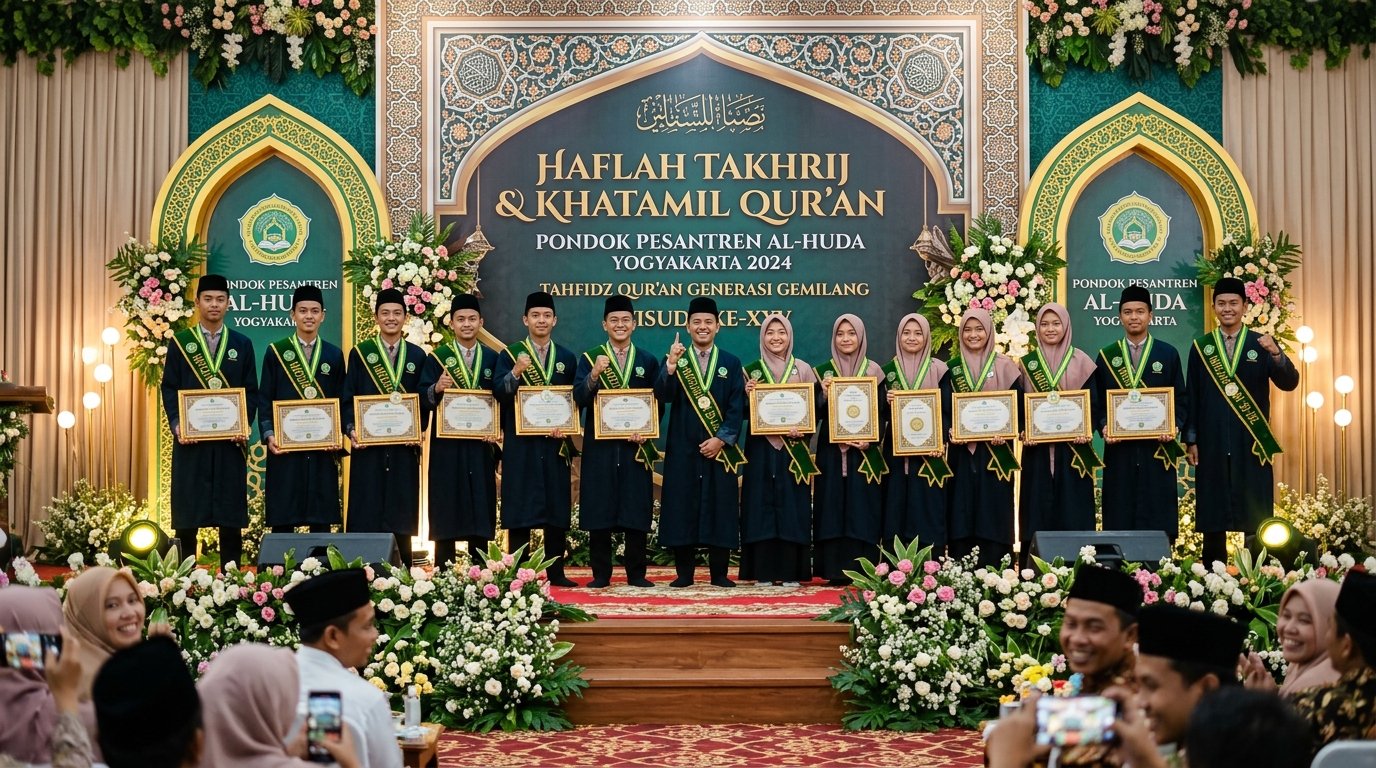 Prosesi Khidmat Haflah Wisuda Tahfidz 30 Juz